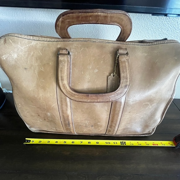 Authentic Coach Brown Handbag Briefcase – VINTAGE! - Picture 9 of 15